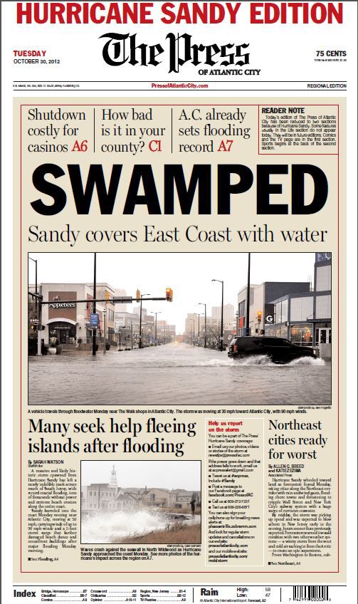2012 - Sandy